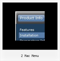 2 Mac Menu Javascript Menu Dhtml