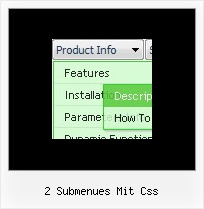 2 Submenues Mit Css Css Vertical Aufklappbar Menu Generator