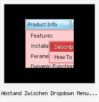 Abstand Zwischen Dropdown Menu Html Javascript Beispiel Menue
