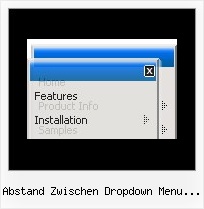 Abstand Zwischen Dropdown Menu Html Horizontal Submenu