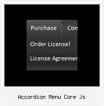 Accordion Menu Core Js Javascript Fade Menue