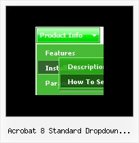 Acrobat 8 Standard Dropdown Menues Erstellen Menue Verzoegerung Firefox Mac