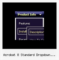 Acrobat 8 Standard Dropdown Menues Erstellen Pulldown Menue Dhtml