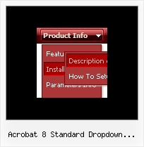 Acrobat 8 Standard Dropdown Menues Erstellen Javascript Einfaches Menue