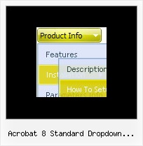 Acrobat 8 Standard Dropdown Menues Erstellen Vertikal Aufklappmenue Css