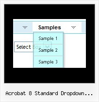 Acrobat 8 Standard Dropdown Menues Erstellen Dhtml Menue Zentrieren