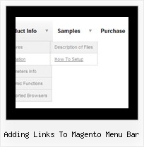 Adding Links To Magento Menu Bar Css Menu Mac Os