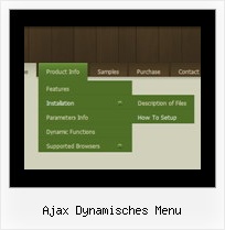 Ajax Dynamisches Menu Mfc Popup Menue