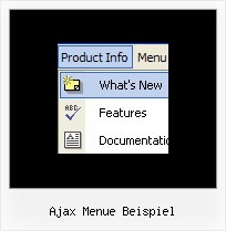 Ajax Menue Beispiel Dojo Menu Navigation Sample