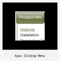 Ajax Sliding Menu Java Hover Menue