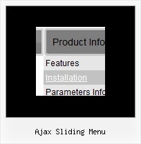 Ajax Sliding Menu Gif Generator