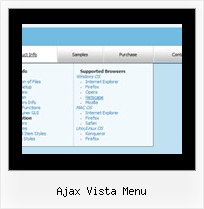 Ajax Vista Menu Dropdown Menue Chip
