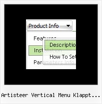 Artisteer Vertical Menu Klappt Nicht Auf Menues Horizontales Javascript