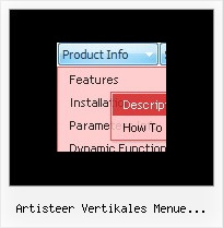 Artisteer Vertikales Menue Zweizeilig Dhtml Menu Php Fusion Einbau