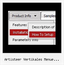 Artisteer Vertikales Menue Zweizeilig Bar Vorlagen