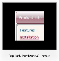 Asp Net Horizontal Menue Navigation Menu Css Javascript 2 Rows