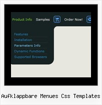 Aufklappbare Menues Css Templates Loesung Dropdown Menu Ueber Frame
