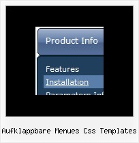 Aufklappbare Menues Css Templates Bild Im Menue