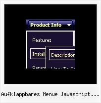 Aufklappbares Menue Javascript Superfish Dynamisches Horizontal Menue