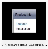 Aufklappbares Menue Javascript Superfish Vertikalen Dhtml Menues