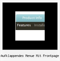Aufklappendes Menue Mit Frontpage Yaml Mehrer Menues