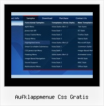 Aufklappmenue Css Gratis Pulldown Menue Kaufen