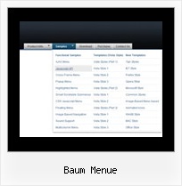 Baum Menue Roll Down Menu Css