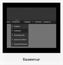 Baummenue Menu Item Parameter