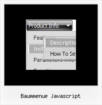 Baummenue Javascript Durchsichtiges Menue