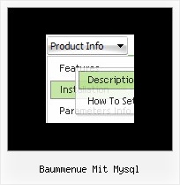 Baummenue Mit Mysql Dreamweaver Mx Text Navigation Submenue