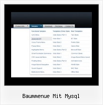 Baummenue Mit Mysql Akkordeon Menu