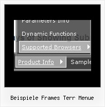 Beispiele Frames Terr Menue Dhtml Navigationsmenues