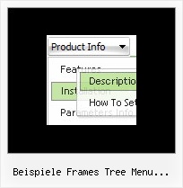 Beispiele Frames Tree Menu Download Rollover Menue Auf Desktop