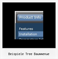 Beispiele Tree Baummenue Css Menu Horizontal