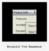 Beispiele Tree Baummenue Dhtml Registerkarte Menues