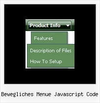 Bewegliches Menue Javascript Code Artisteer Submenu Als Listen