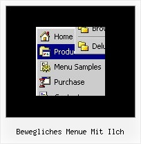 Bewegliches Menue Mit Ilch Vista Style Button