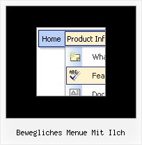 Bewegliches Menue Mit Ilch Animierte Home Button