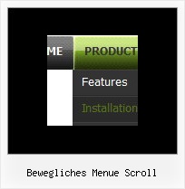 Bewegliches Menue Scroll Flash Ueberlappen Html