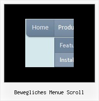 Bewegliches Menue Scroll Javascript Dragdrop