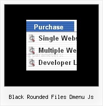Black Rounded Files Dmenu Js Arbre