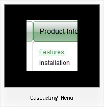 Cascading Menu Html Menue