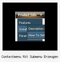 Contextmenu Mit Submenu Erzeugen Formular In Css Menue