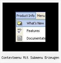 Contextmenu Mit Submenu Erzeugen Menue Javascript Baum