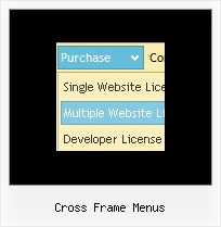 Cross Frame Menus Submenue In Css
