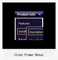 Cross Frame Menus Zusammenklappbar