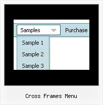 Cross Frames Menu Menue Javascript Funktion Beispiel