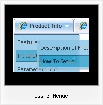 Css 3 Menue Plantillas Windows Vista