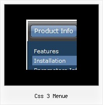 Css 3 Menue Example Menu Nav Papoo