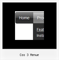 Css 3 Menue Javascript Top